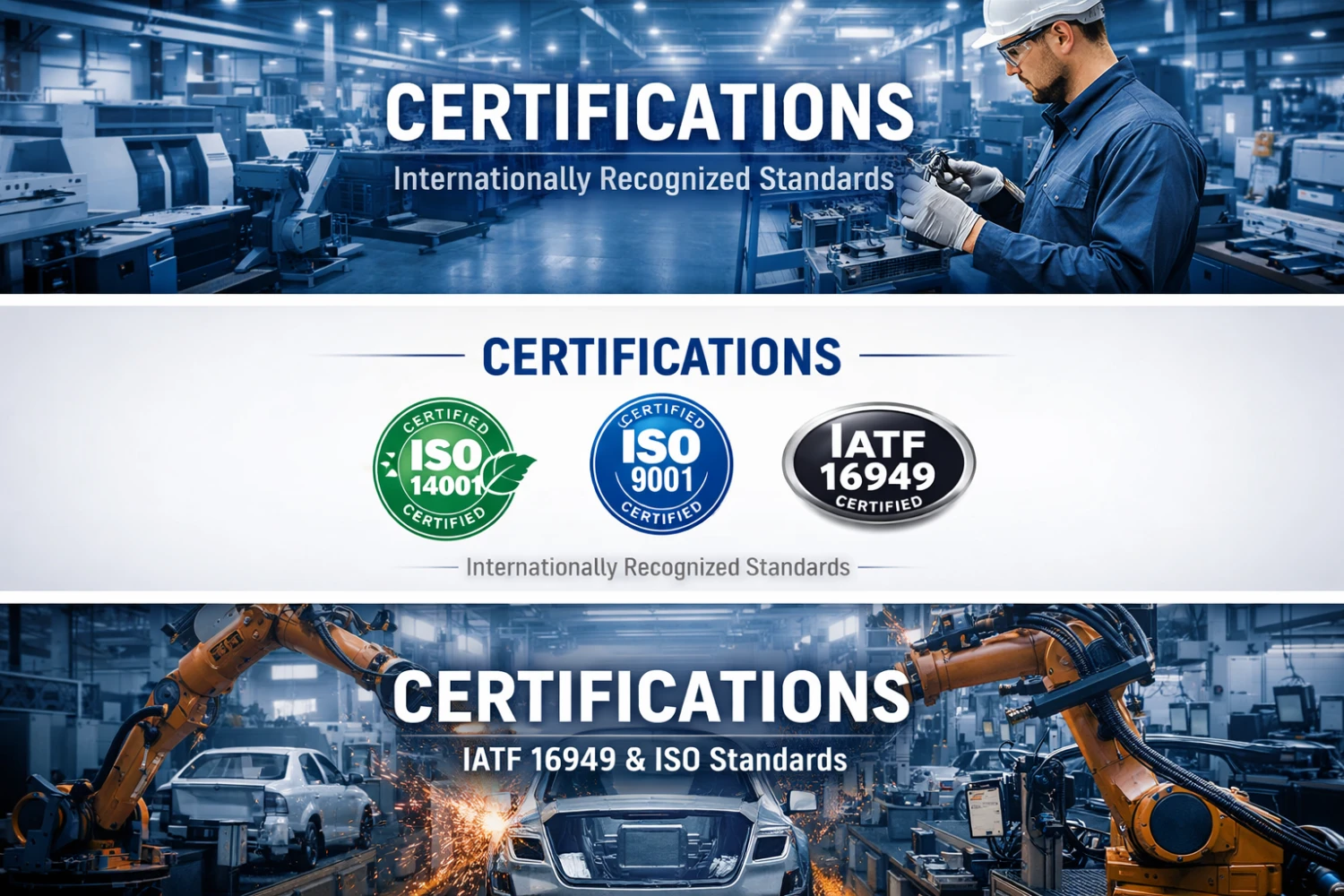 Our certifications